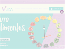 Tablet Screenshot of laboratoriovida.com.br
